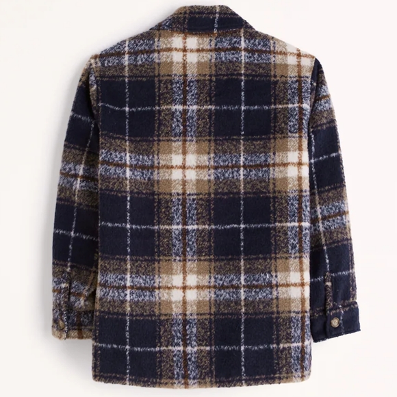 ABERCROMBIE & FITCH: Cozy Shacket - Picture 2 of 8